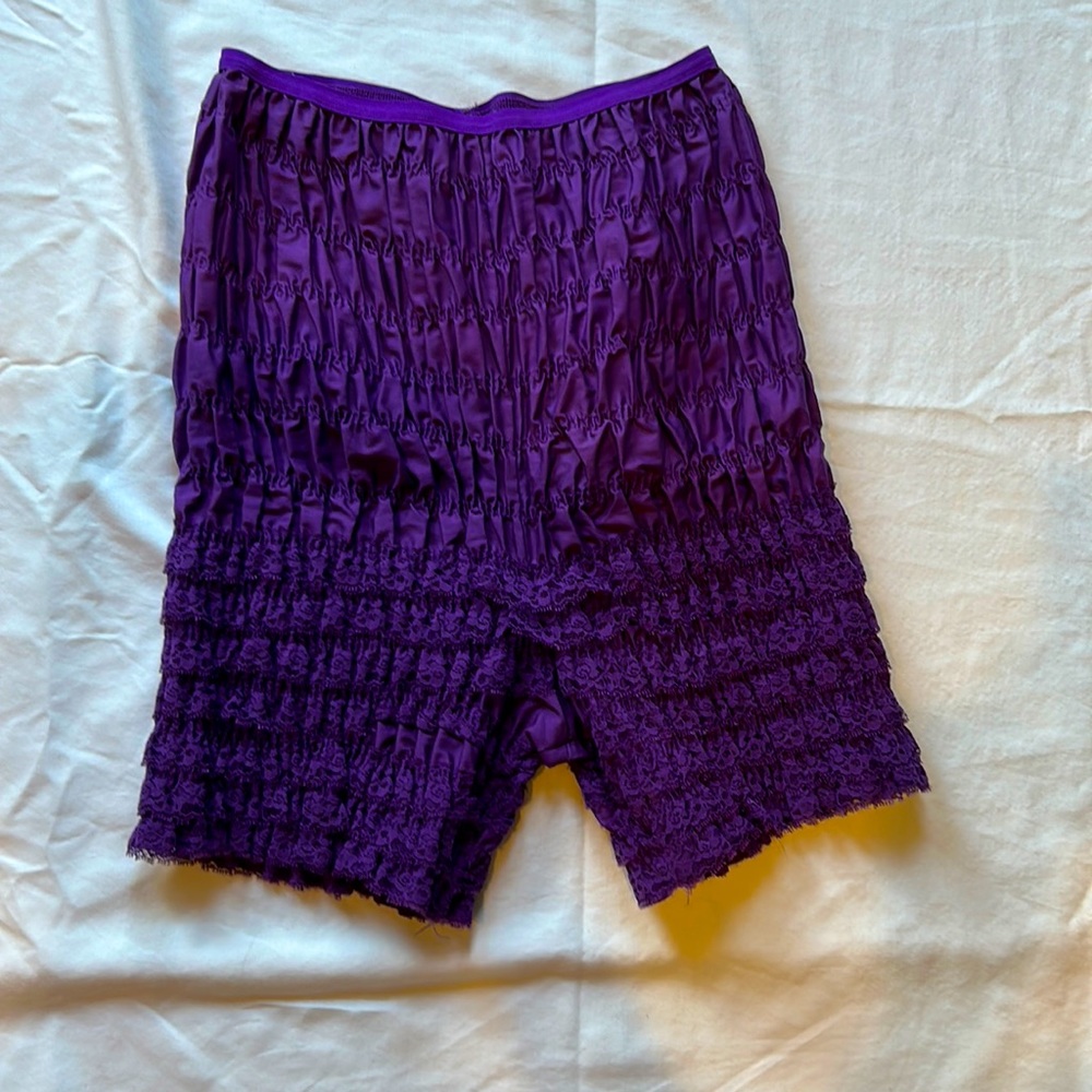 Vintage Lace Ruffle Bloomers Pettipants